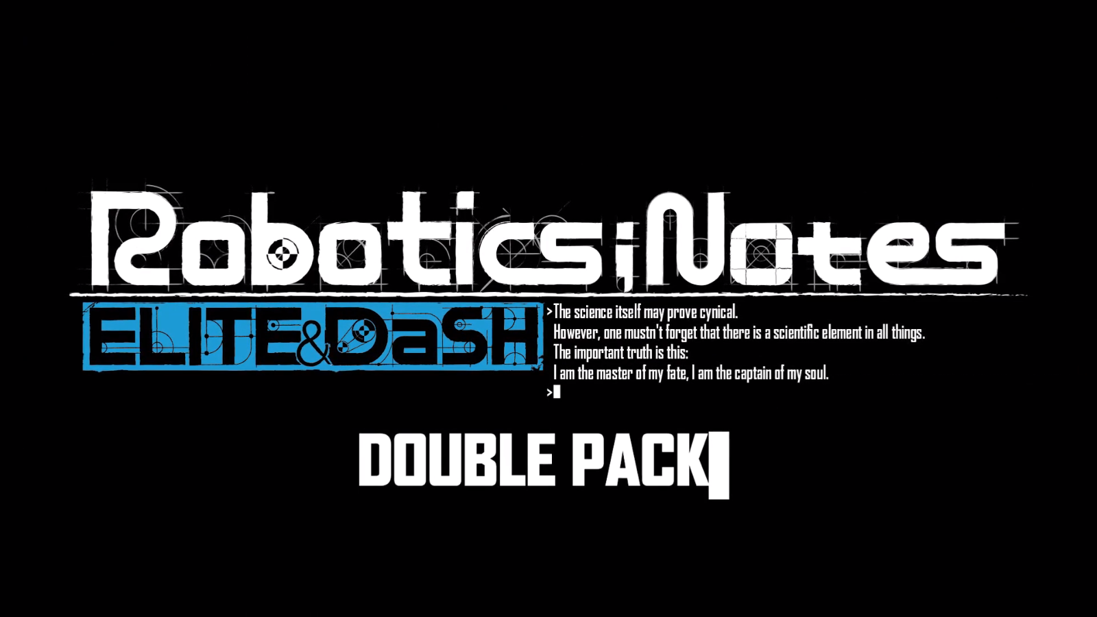 Robotics Notes Elite Dash Double Pack Website And Trailer Available Kiri Kiri Basara