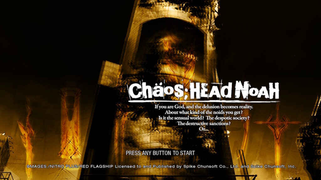 Chaos;Head NoAH Review: A Masterpiece Marred - Kiri Kiri Basara