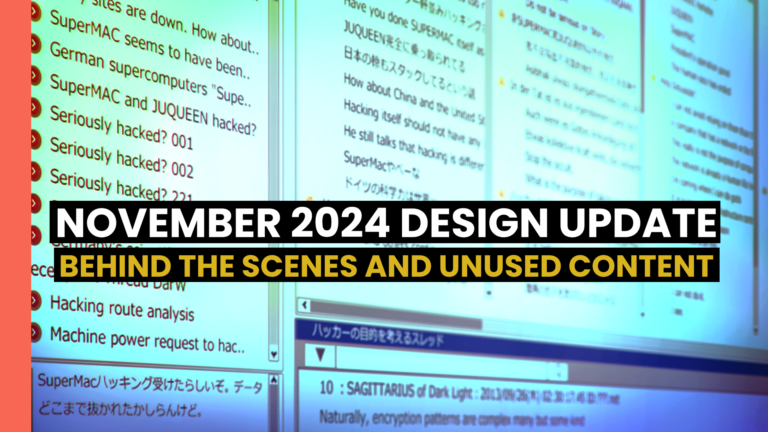 Read more about the article November 2024 Design Update